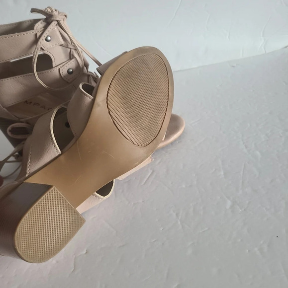 Rampage Valerie gladiator sandals sz.7,5  lace up block heel - Picture 10 of 10